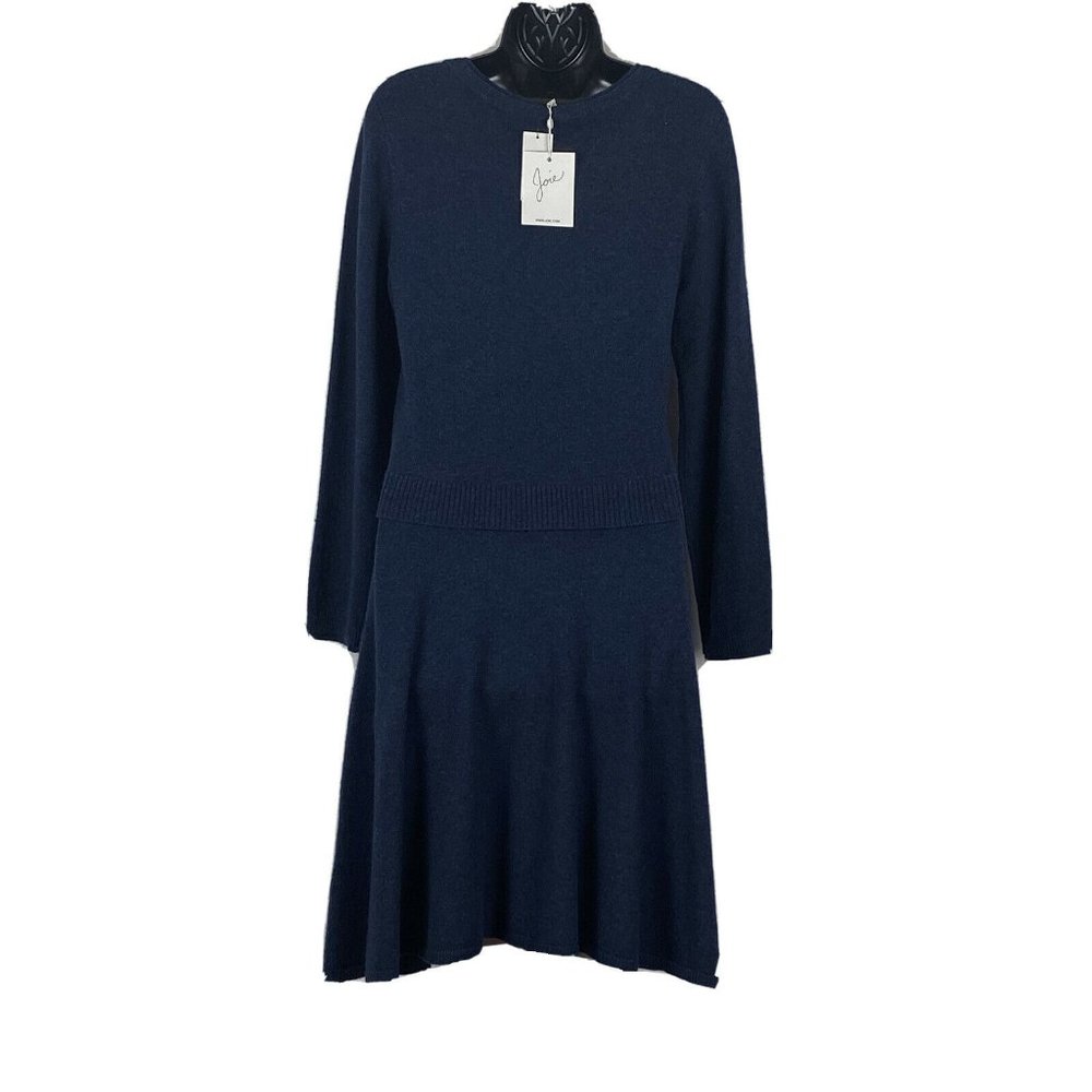 Joie Talissa Wool Cashmere Fit Flare Sweater Dress - Picture 9 of 11